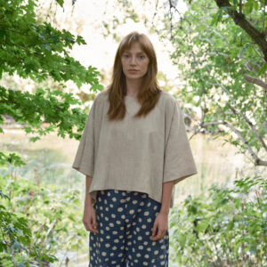 LINEN EDIE TOP