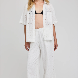 BUTTON DOWN SHIRT - WHITE