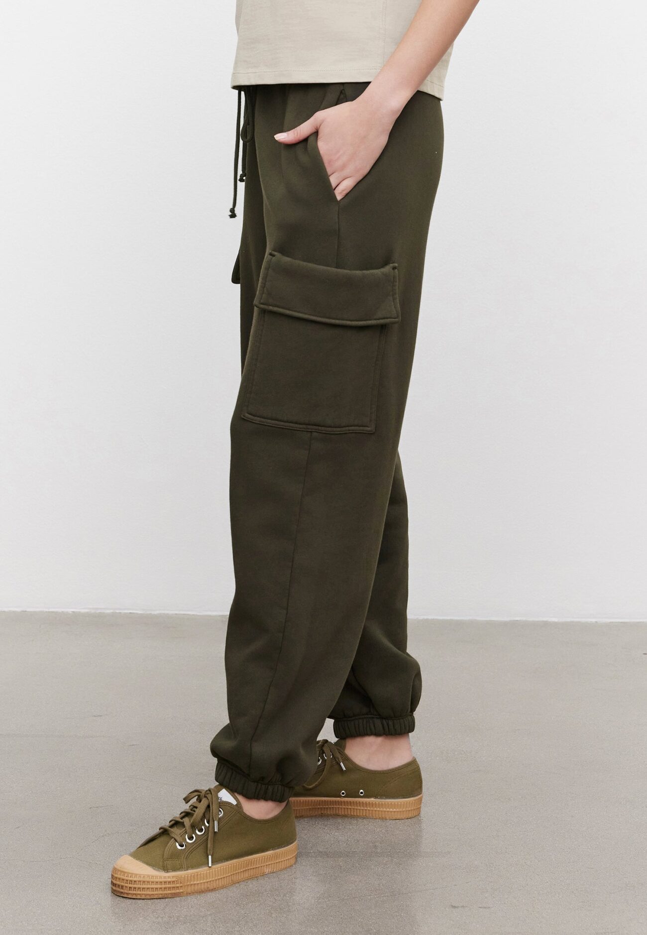 FLEECE CARGO PANT