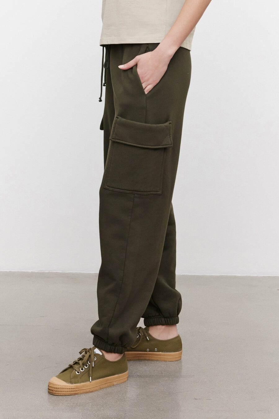FLEECE CARGO PANT